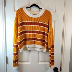 Pink Robin 💎 Womens Pullover Sweater Multi Colored XL